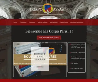 Corpo-Assas.fr(CORPO ASSAS) Screenshot