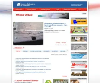 Corpoelec.com.ve(CORPORACI) Screenshot