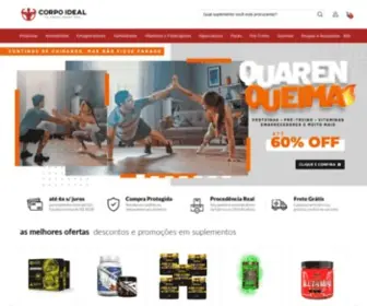 Corpoidealsuplementos.com.br(Suplementos Alimentares) Screenshot