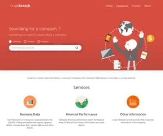 Corpoinfo.com(Search Business Profiles) Screenshot