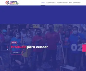 Corpojuventud.com.ve(Corporación Venezolana para la Juventud) Screenshot