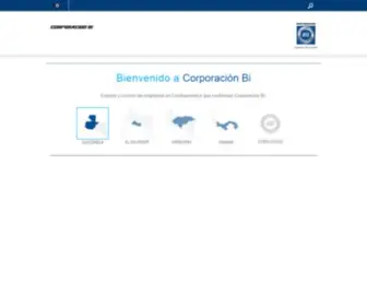Corporacionbi.com(Pantalla Países Corporación) Screenshot
