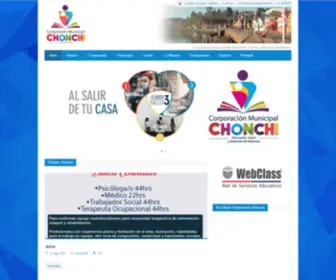 Corporacionchonchi.cl(Corporación) Screenshot