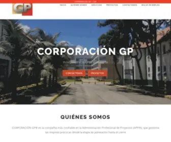 Corporaciongp.com(Corporaciongp) Screenshot