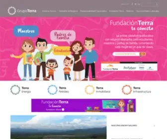 Corporaciongrupoterra.com(Grupo Terra) Screenshot