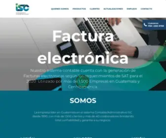 Corporacionisc.com(Corporación) Screenshot