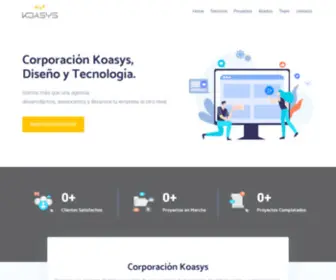 Corporacionkoasys.com(Agencia Digital) Screenshot