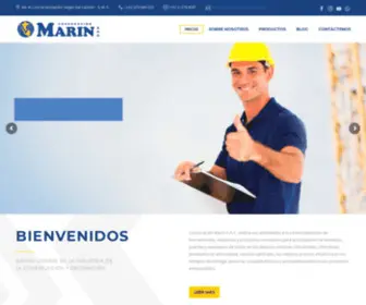 Corporacionmarin.com(Corporación Marin) Screenshot