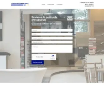 Corporacionmercantil.com(CORPORACION MERCANTIL SANITARIOS) Screenshot