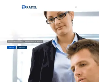 Corporacionradel.mx(Corporación Radel) Screenshot