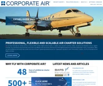 Corporate-Air.com.au(Corporate Air) Screenshot