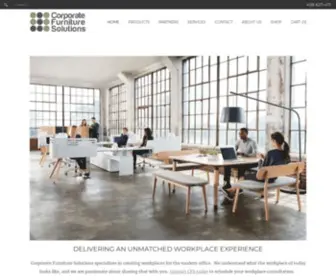Corporate-Furniture.com(CFS (Corporate Furntiture Solutions)) Screenshot
