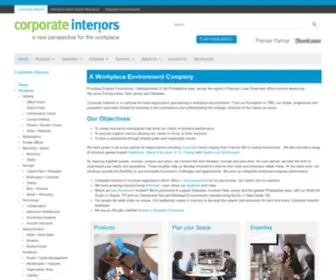Corporate-Interiors.com(Corporate Interiors) Screenshot