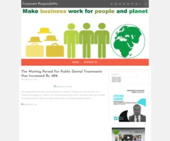 Corporate-Responsibility.com.au(Social and Environmental) Screenshot