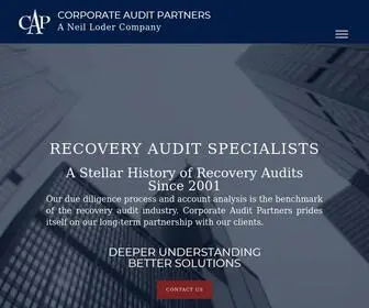 Corporateaudits.com(Corporate Audit Partners Home) Screenshot