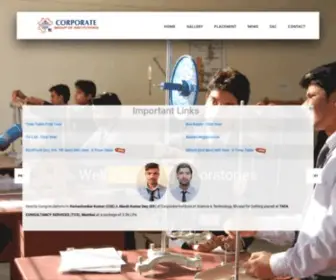Corporatebpl.com(Best College in Bhopal) Screenshot