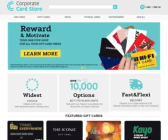 CorporatecardStore.com.au(Corporate Card Store) Screenshot