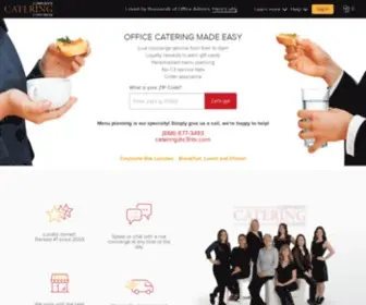 Corporatecateringconcierge.com(Corporate Catering Concierge) Screenshot