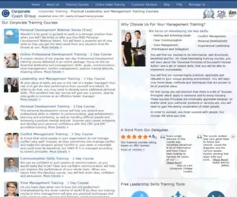 Corporatecoachgroup.com(Corporate Training Provider) Screenshot