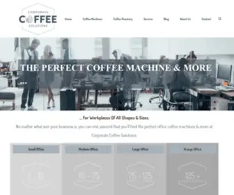 Corporatecoffee.com.au(Office Coffee Machines Rental & Hire) Screenshot