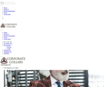 Corporatecollars.com(Corporate Collars) Screenshot