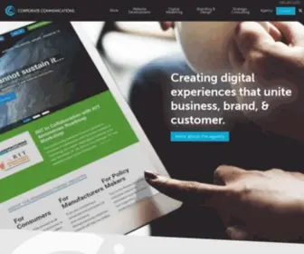 Corporatecomm.com(Digital Marketing) Screenshot