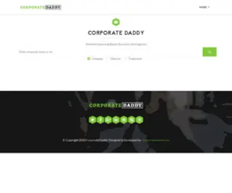 Corporatedaddy.com(Corporate Daddy) Screenshot