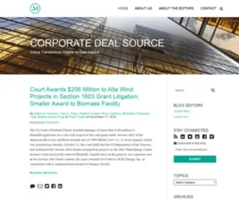 Corporatedealsource.com(CORPORATE DEAL SOURCE) Screenshot