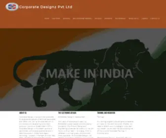 Corporatedesignz.com(Embedded System Design) Screenshot