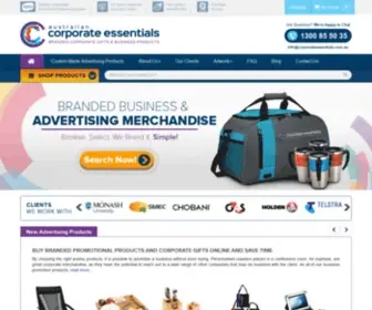 Corporateessentials.com.au(Promotional Products & Items) Screenshot