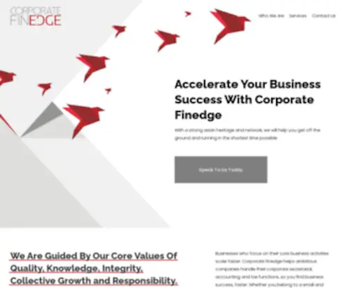 Corporatefinedge.com(Corporatefinedge) Screenshot