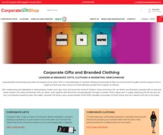 Corporategiftshop.co.za(Corporate Gift Shop) Screenshot