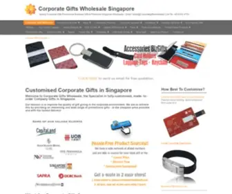 Corporategiftswholesale.com(Corporate Gifts Singapore) Screenshot