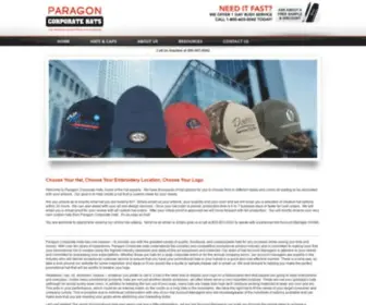 Corporatehats.com(Promotional Hats & Caps) Screenshot