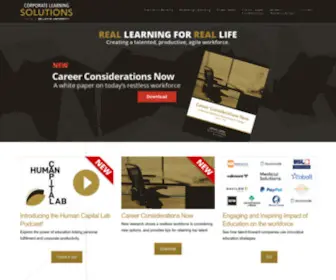 Corporatelearning.com(Corporate Learning Solutions) Screenshot