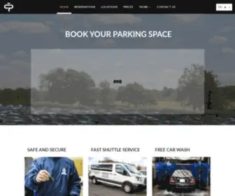 Corporateparking.net(Corporate Airport Parking) Screenshot