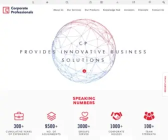 Corporateprofessionals.com(Corporate Professional) Screenshot