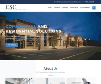 Corporateservicesconsultants.com(The solution to reducing your overheads) Screenshot