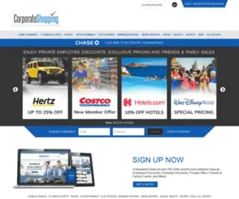 Corporateshopping.com(Corporate Shopping) Screenshot