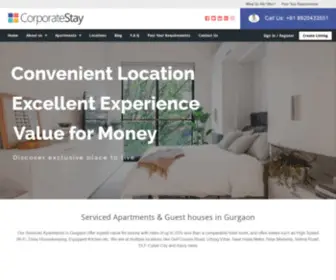 Corporatestay.in(Corporatestay) Screenshot