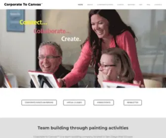 Corporatetocanvas.com(Corporate To Canvas) Screenshot