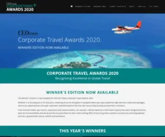 Corporatetravelawards.com(Corporate Travel Awards 2020) Screenshot