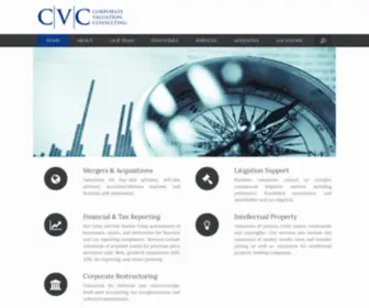 Corporatevaluationconsulting.com(Corporate Valuation Consulting) Screenshot