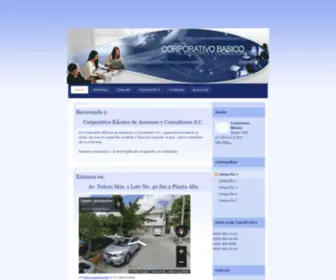 Corporativobasico.com(Básico) Screenshot