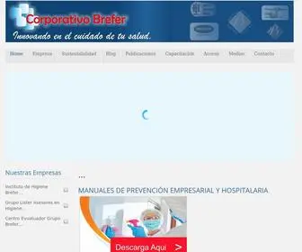 Corporativobrefer.com.mx(Inicio) Screenshot