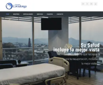 Corporativodehospitales.com.mx(Hospital Covadonga) Screenshot