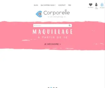 Corporelle.fr(Accueil) Screenshot