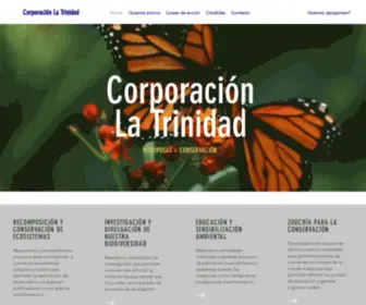 Corpotrini.org(Conservación) Screenshot