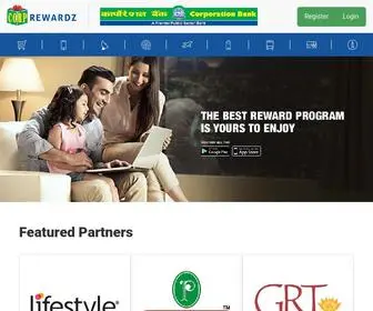 Corprewardz.com(Corp Rewardz) Screenshot