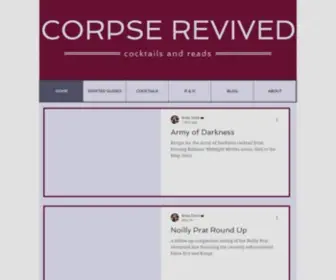 Corpserevived.com(Corpse Revived) Screenshot